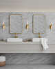 AERIN Brenta Small Wall Swing Lamp